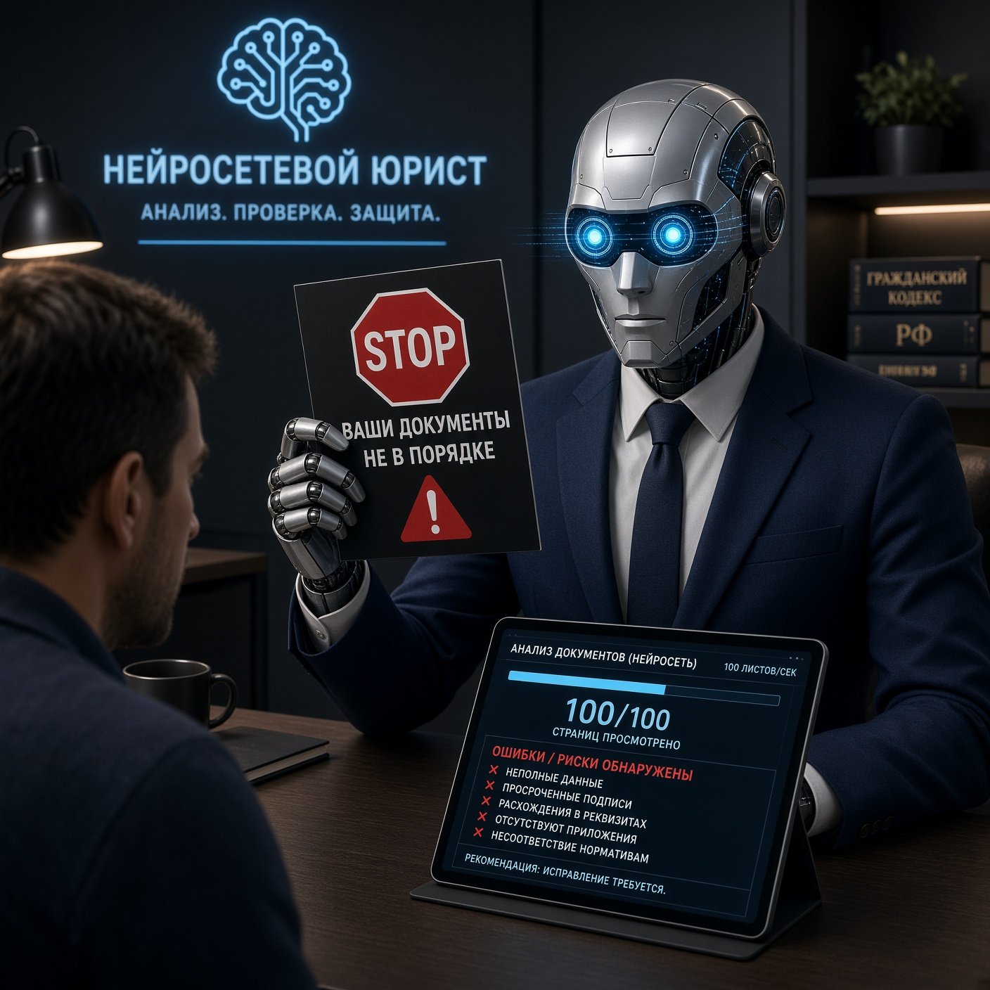 Сервис - нейросетевой юрист