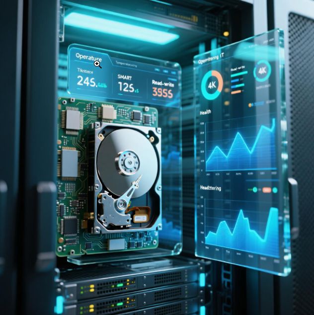 про Данные диска в системе мониторинга IOT  -  температура, smart и т.п.