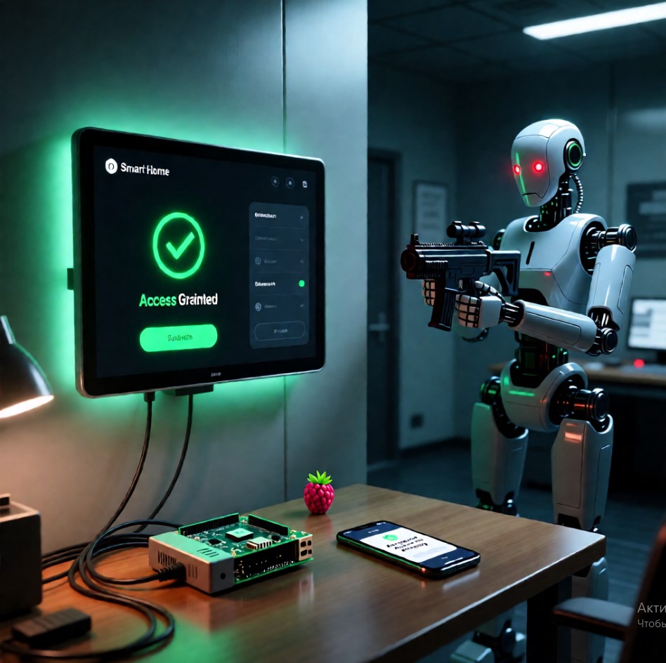 Авторизация к админке iot системы по наличию рядом устройств 
