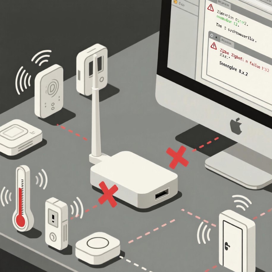 Как настроить Sonoff Zigbee Dongle Plus V2 (прошивка 8.x.x)  