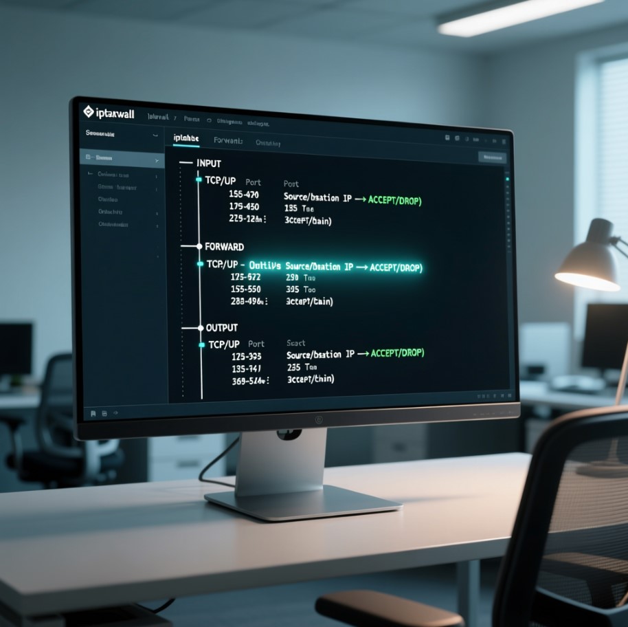 Как проверить цепочку iptables с помощью утилиты iptables-tr 