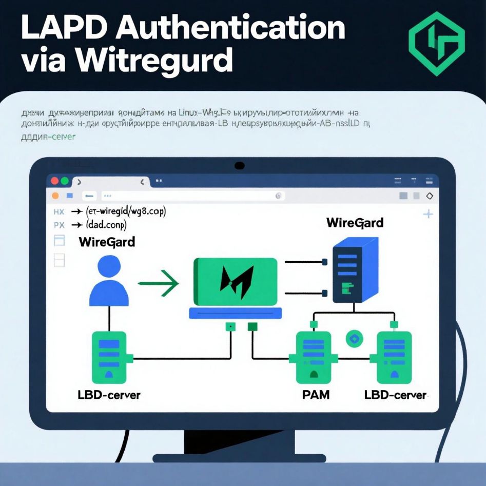 Настройка LDAP-аутентификации в WireGuard на Linux 