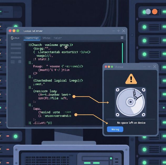 Как расширить LVM-том в Ubuntu 