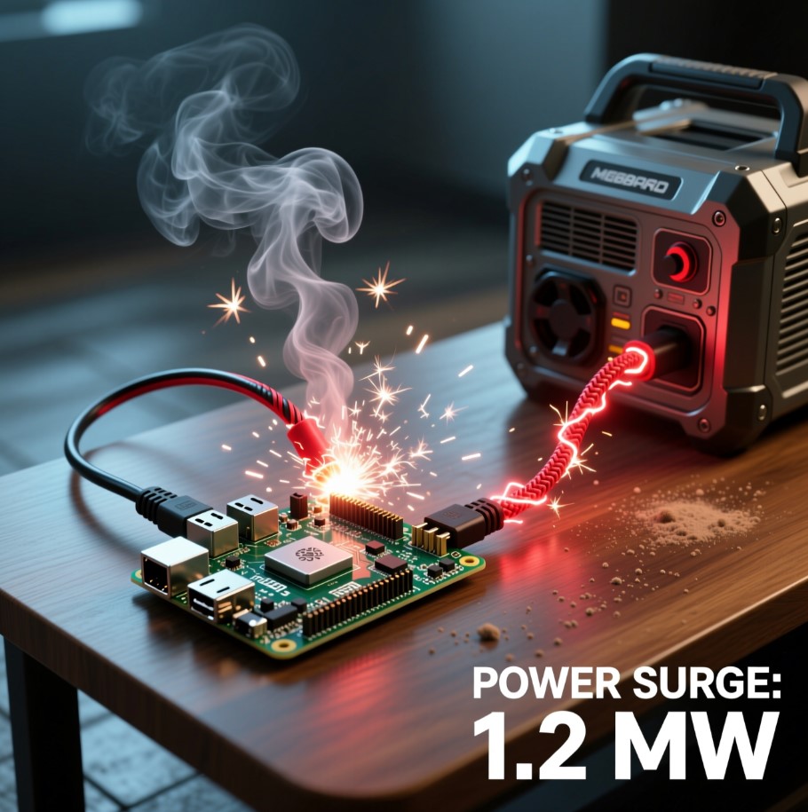 Питание Raspberry Pi 5 подходящий провод 