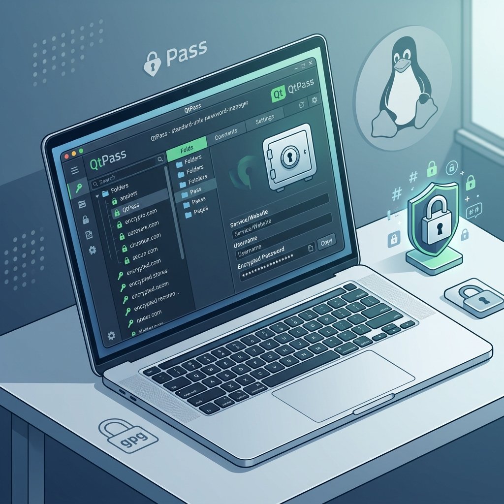 Pass + QtPass: идеальный менеджер паролей на Linux