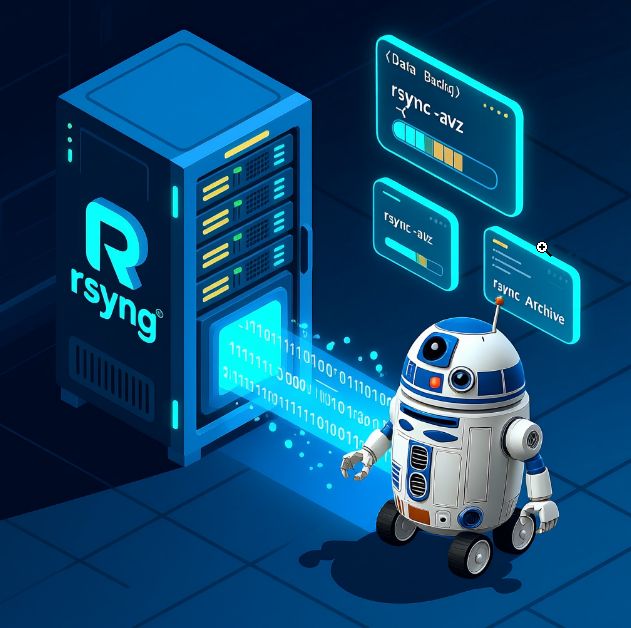 Команда rsync для синхронизации данных 