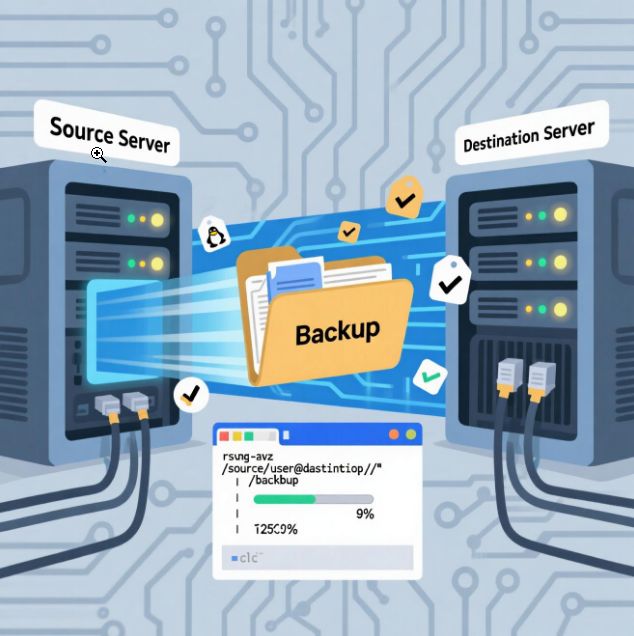 Архивирование данных Linux с помощью rsync описание команды 