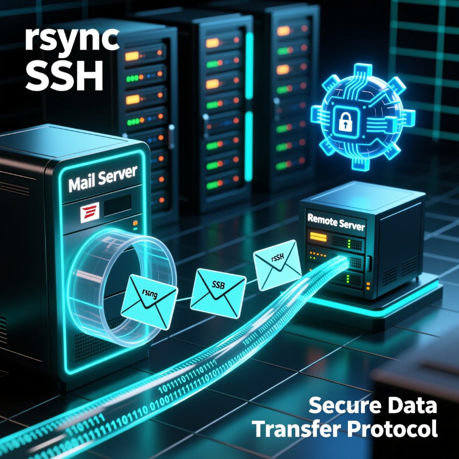 Организация ежедневных бэкапов почты с помощью rsync по SSH 
