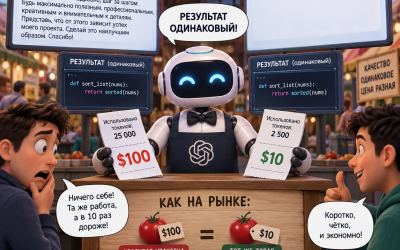 Как правильно писать промпты для нейросетей для экономии токенов