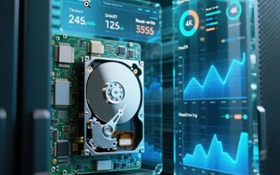 Данные диска в системе мониторинга IOT - температура, smart и т.п.