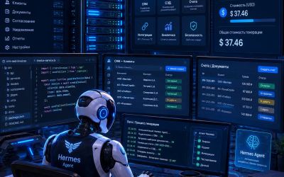 CRM СЭД для счетов: скелет ТЗ для Hermes-агента и сколько это стоит