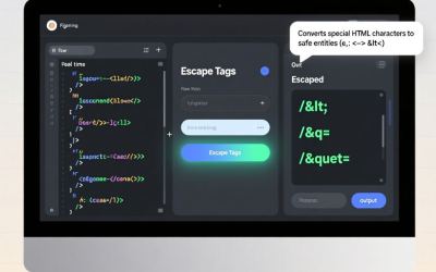 Экранирование HTML тегов, точнее замена кавычек и скобок на спецсимволы хтмл 
