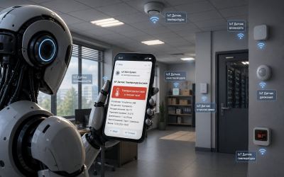 Уведомление по email о влажности почвы