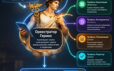 Оркестр ролей: как один чат превращается в бригаду специалистов
