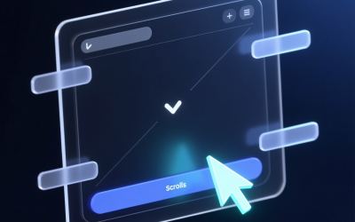 Эффект «Принудительная прокрутка hero-секции»