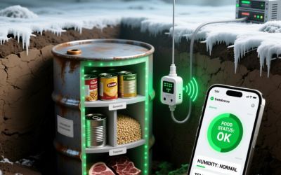 Выживание в России 2040: как я закопал продовольственный кластер с IoT-мониторингом