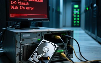 Proxmox сам отмонтировал data-диск? Причина не в железе, а в таймаутах