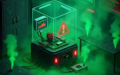 Подключение CJMCU-6814 (SGP30) к Raspberry Pi и вывод данных через PHP