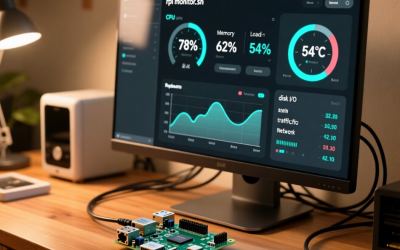 rpi_monitor.sh - сбор системных метрик Raspberry Pi 