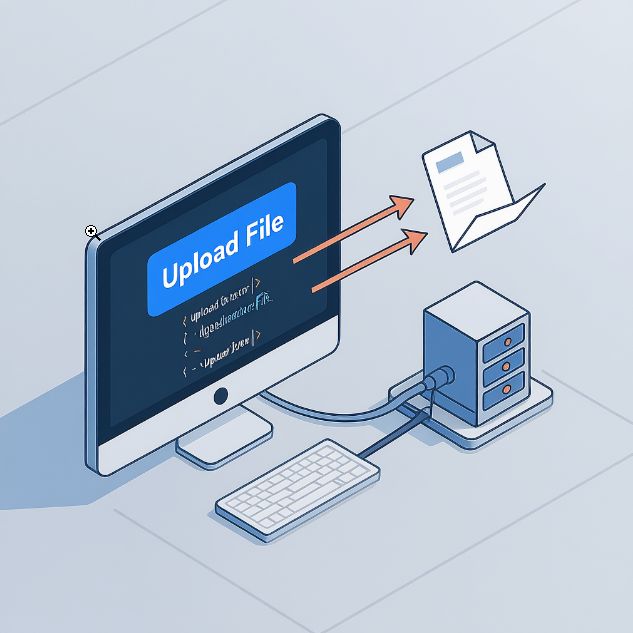 про PHP-код для добавления функционала загрузки файлов в папку upload