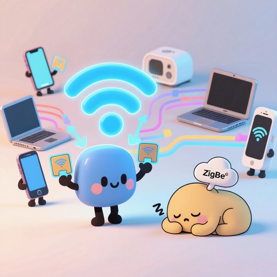 Обзор беспроводных технологий для умного дома: Zigbee, Wi-Fi 